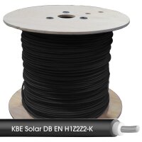 KBE Berlin Solarkabel DB+ 6,00 mm²  H1Z2Z2-K schwarz...