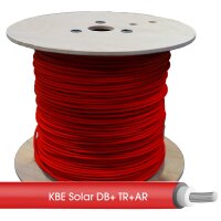 KBE Berlin Solarkabel DB+ 6,00 mm²  H1Z2Z2-K rot 15...