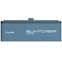 820W Balkonkraftwerk mit easySuntower Speicher 1,2KWh 3m