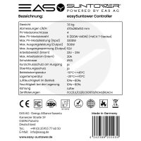 820W Balkonkraftwerk mit easySuntower Speicher 1,2KWh 3m