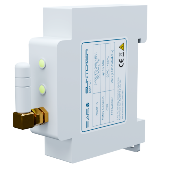 easySuntower®  smartmeter ESM- CT WLAN Monitoring App