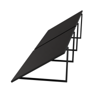 EAS Modulaufständerung Edelstahl 30°  für 2 Module